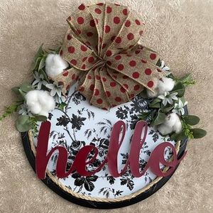 Hello Wall or door hanger